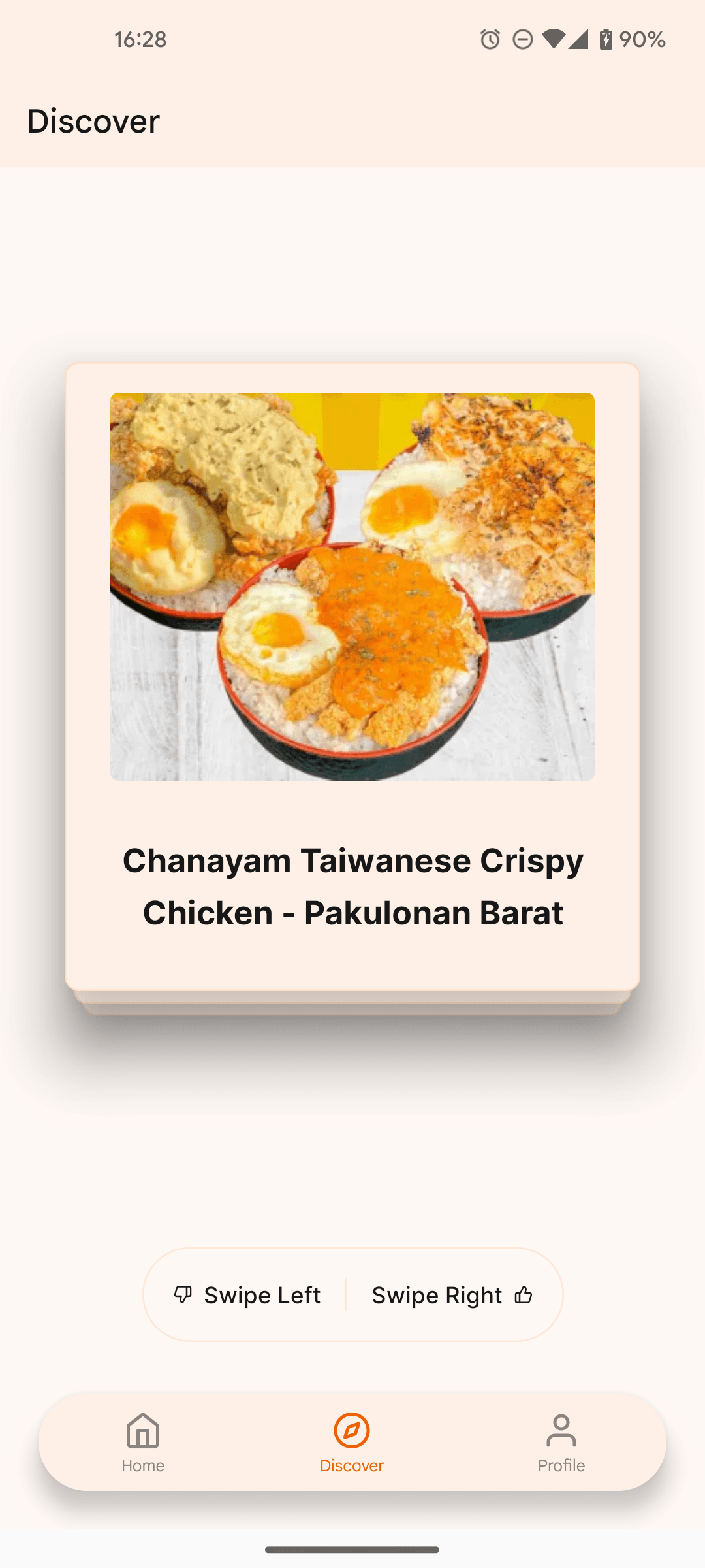 Foodiematch screenshot