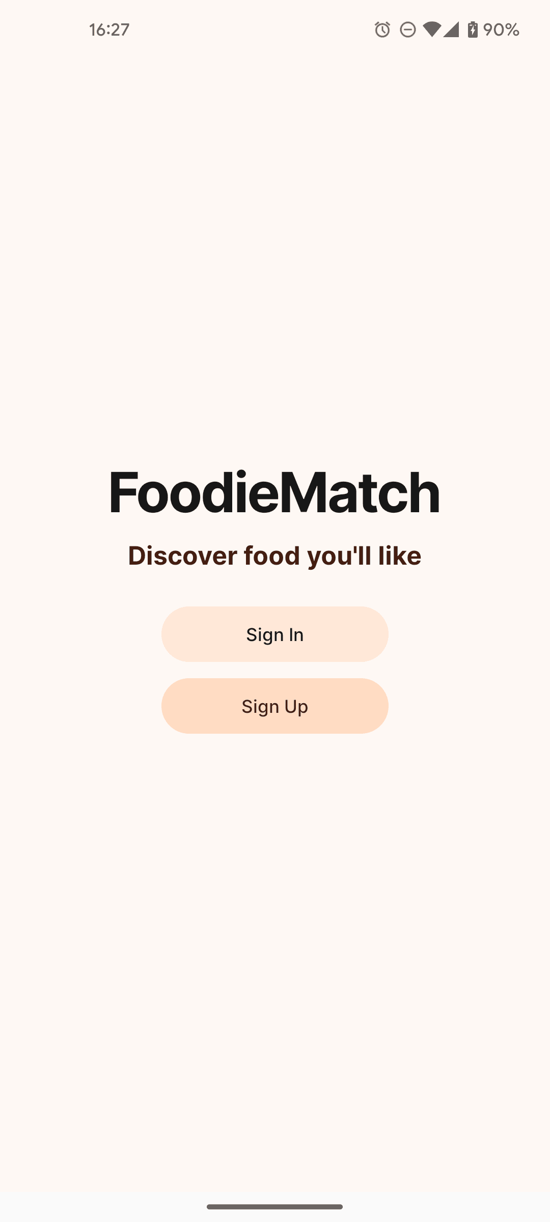 Foodiematch screenshot