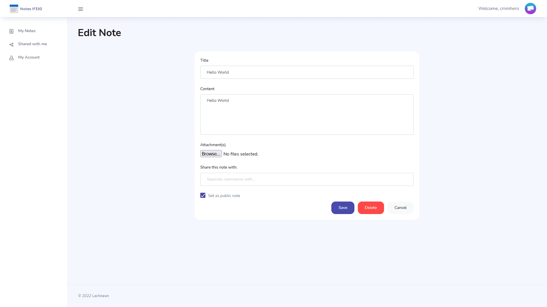 Note Lachisean screenshot