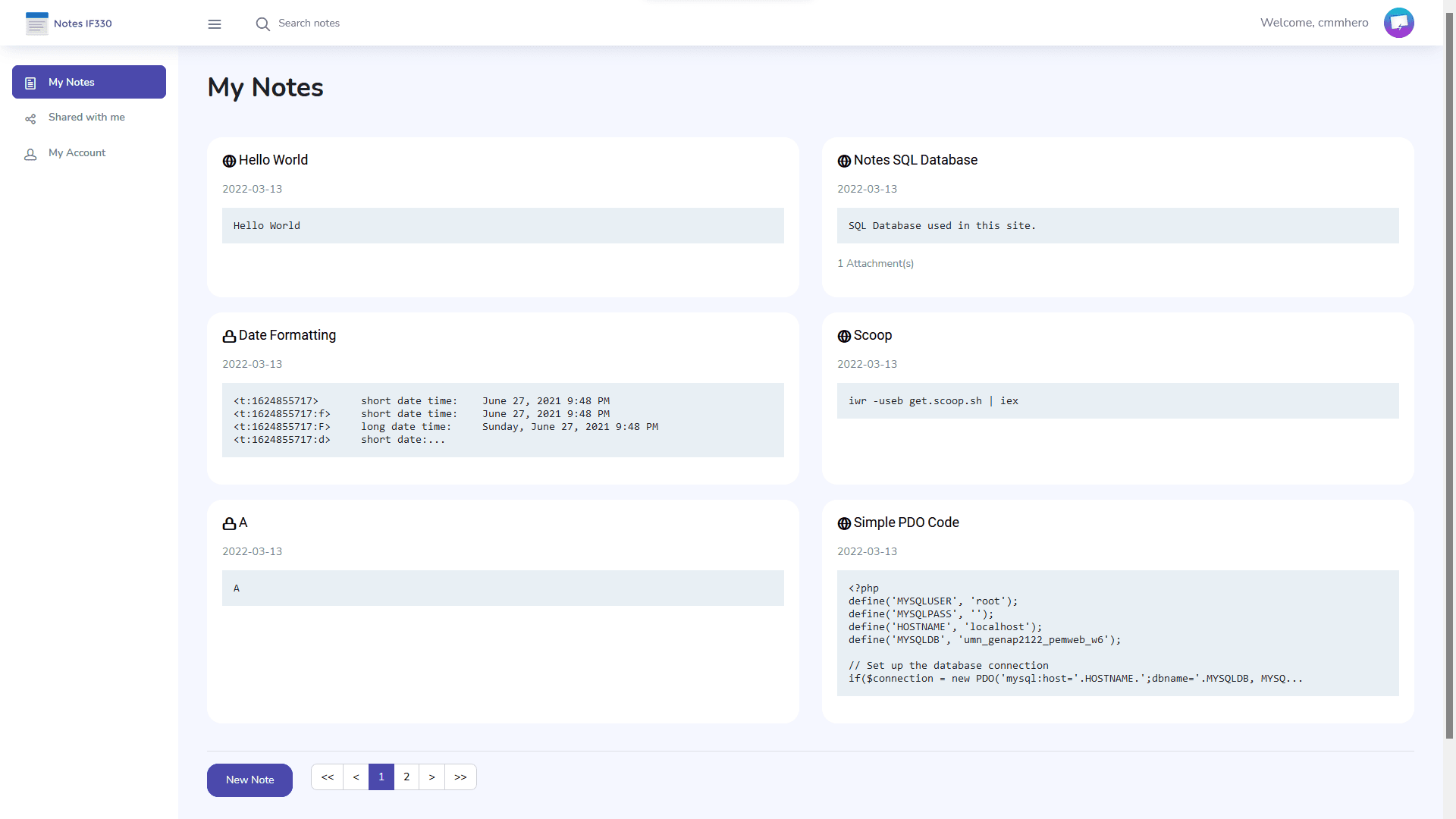 Note Lachisean screenshot