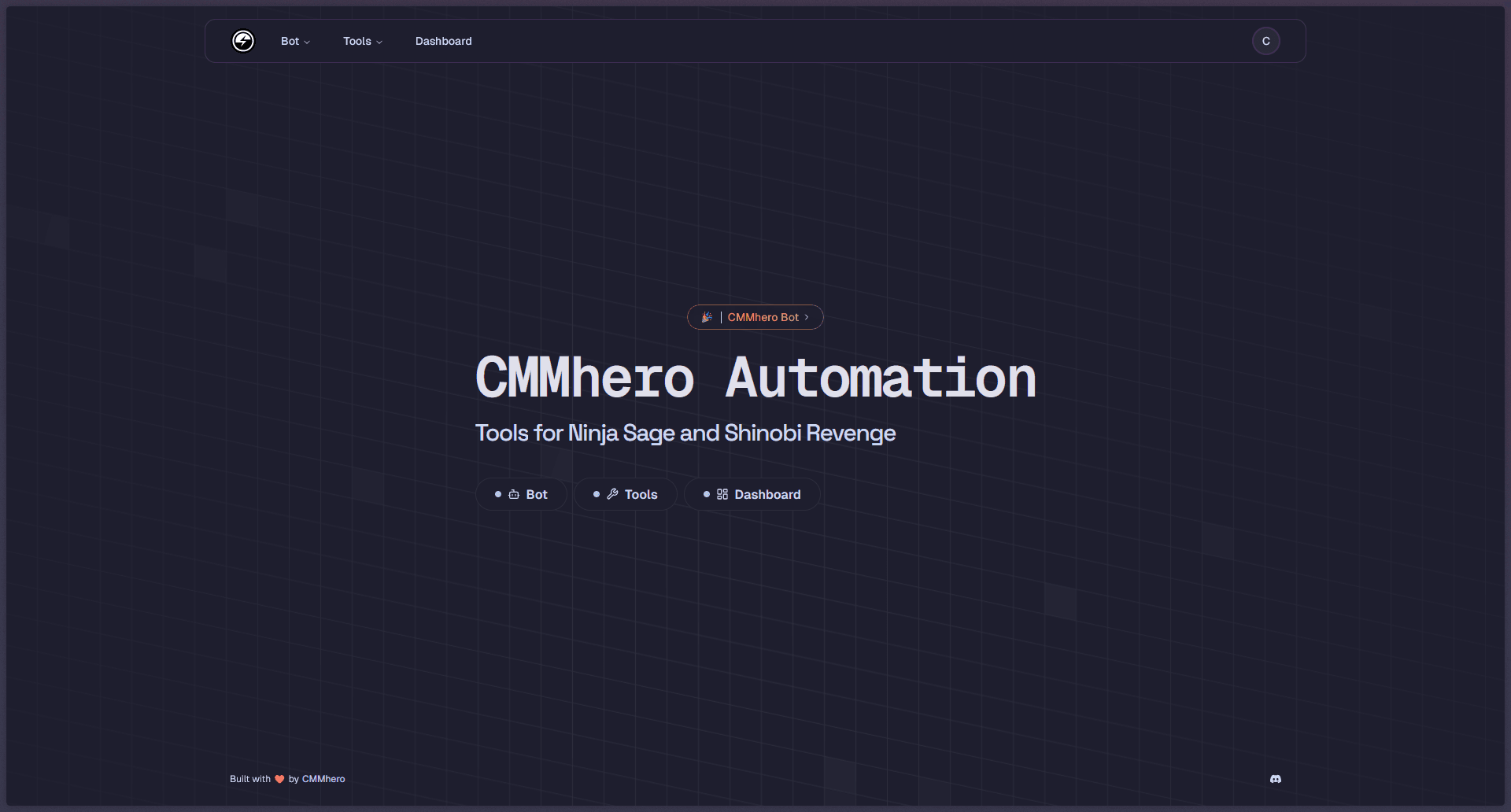Screenshot of CMMhero Automation project