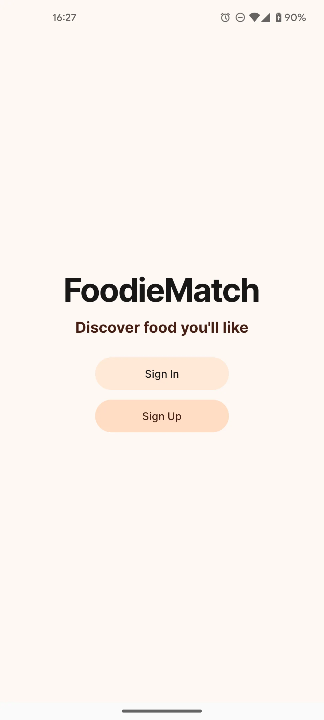Foodiematch screenshot 1