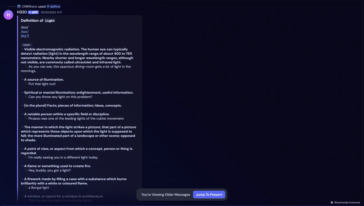 H320 Discord Bot screenshot 3