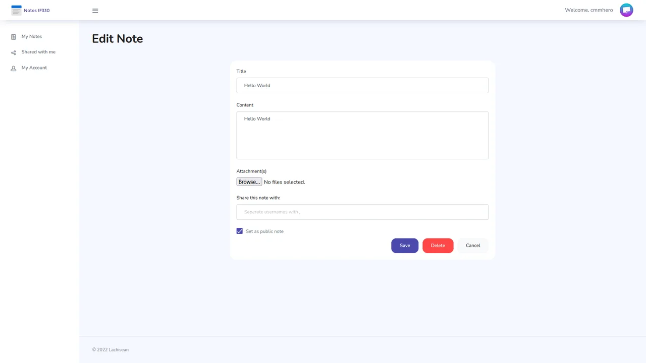 Note Lachisean screenshot 5