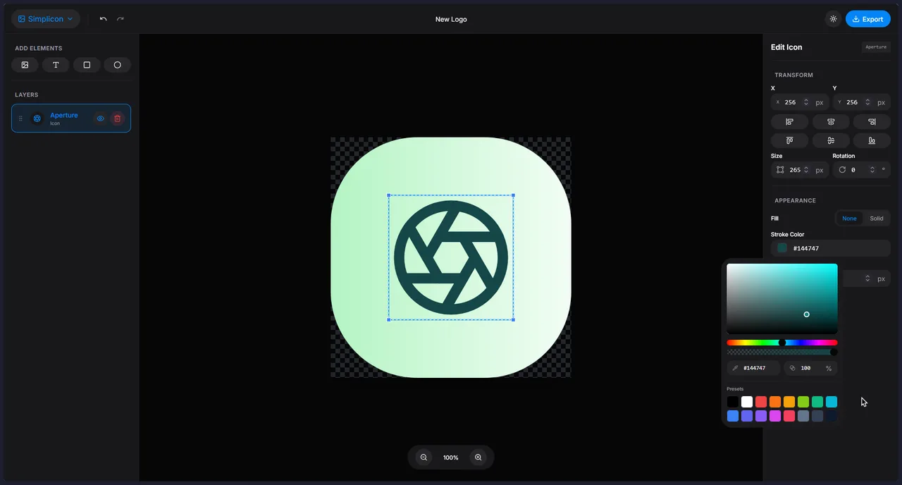 Simplicon screenshot 1