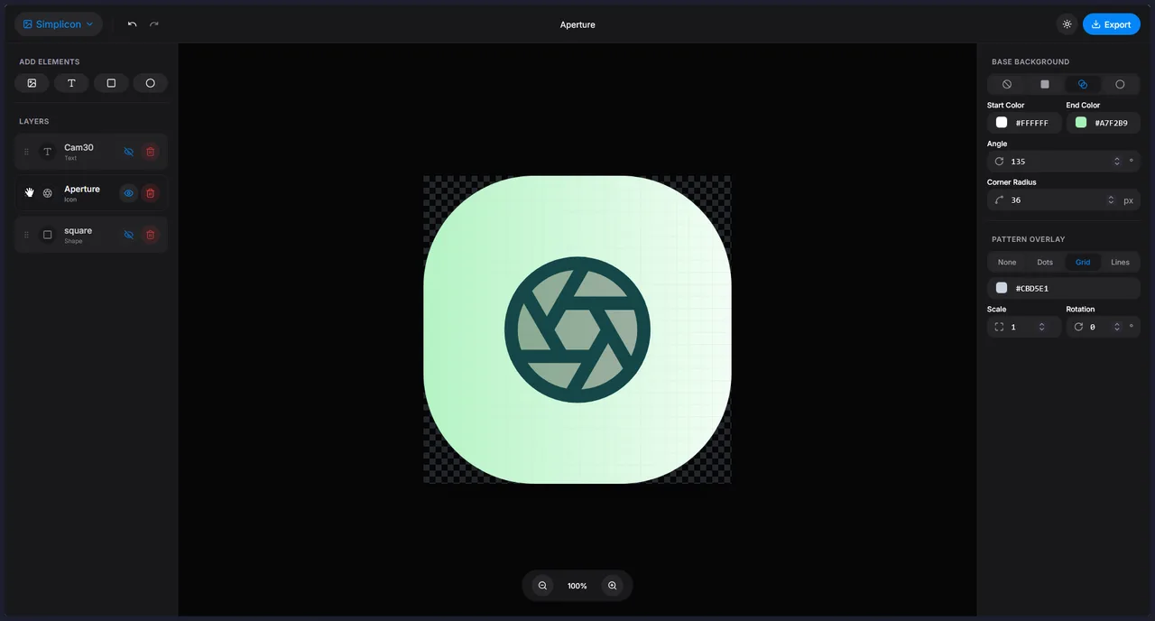 Simplicon screenshot 2