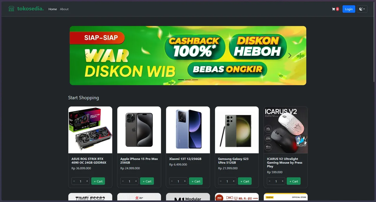 Tokosedia screenshot 1