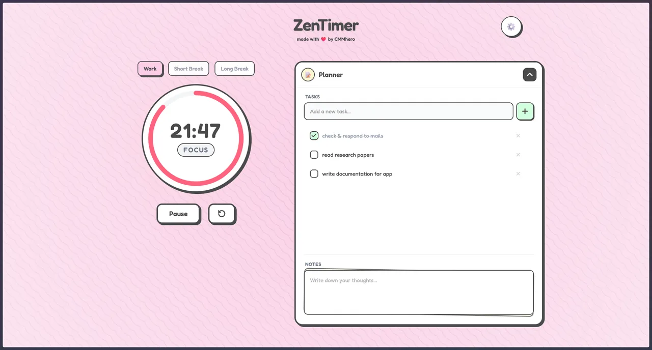 ZenTimer screenshot 1
